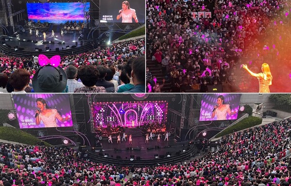 ▲ 11일 열린 전주 콘서트에 관객들이 공연장을 가득 메우고 있다. 제공|포케돌스튜디오