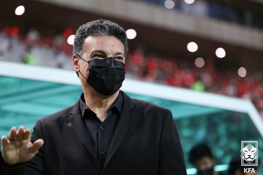 ▲ 이합 갈랄 무함마드 마니 이집트 감독. ⓒ대한축구협회