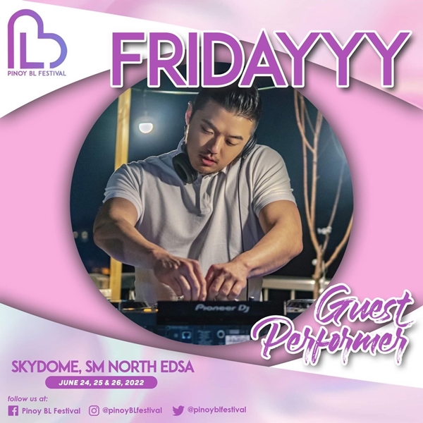 ▲ 피노이 비엘 페스티벌에 출연하는 프라이데이. 제공|파이하이, PINOY BL FESTIVAL