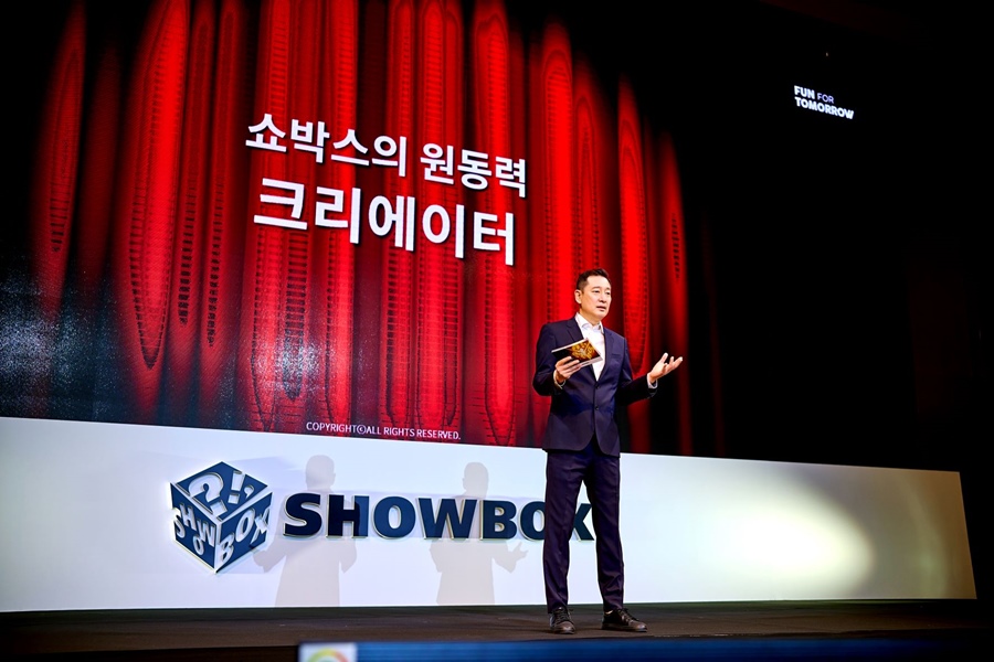 쇼박스, 1400억 투자→韓콘텐츠 세계화…"신작 IP 40여편 개발"[종합]