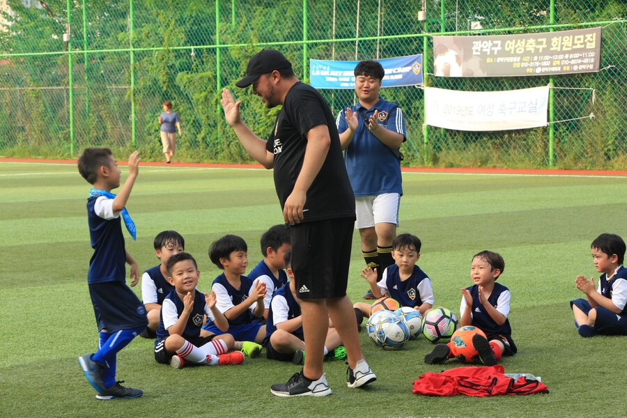 ▲ LA갤럭시가 국내에서 축구 캠프를 개최한다. ⓒ에이팩스 스포츠 매니지먼트