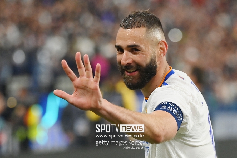 ▲ 이번 시즌 프리메라리가와 UEFA 챔피언스리그 득점왕을 동시에 석권한 카림 벤제마.