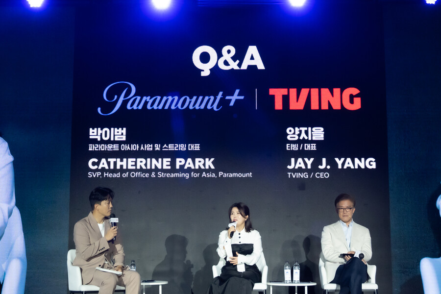 "한 개 구독료, 두 개 스트리밍"…티빙X파라마운트+, 전방위 협력 본격화[종합]
