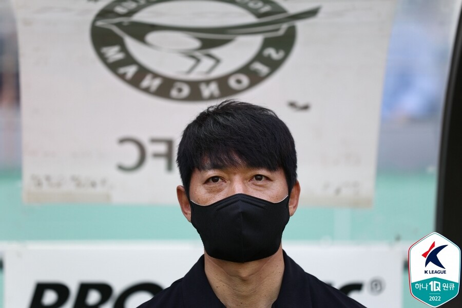 ▲ 김남일 성남FC 감독. ⓒ한국프로축구연맹