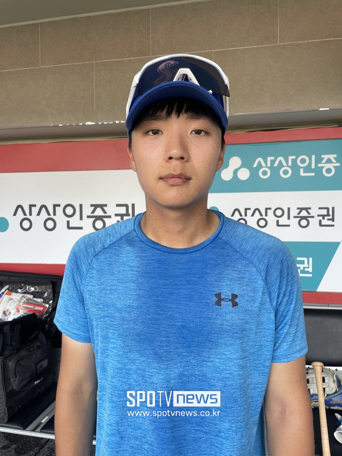 ▲삼성 라이온즈 김현준.  ⓒ광주, 최민우 기자