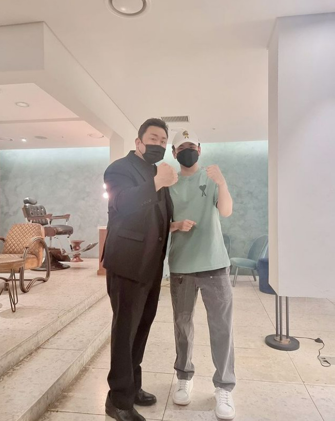 윤민수 子 윤후, 다 큰 줄 알았는데…마동석 옆에서 쪼꼬미 비주얼