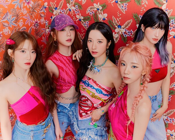 ▲ 스페셜 싱글 '시퀀스' 발표를 앞둔 우주소녀 은서 여름 루다 연정 보나. 제공|스타쉽엔터테인먼트