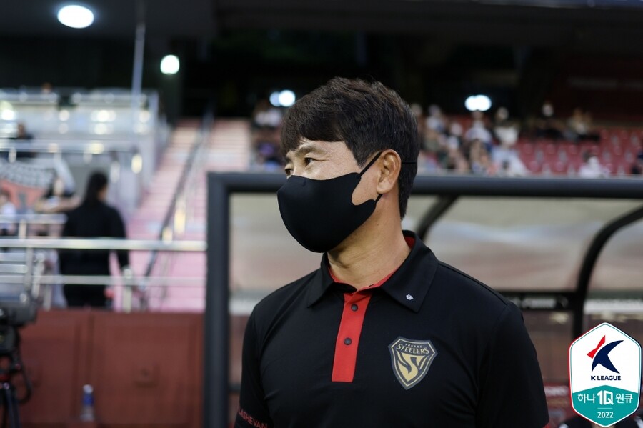 ▲ 김기동 포항 스틸러스 감독. ⓒ한국프로축구연맹