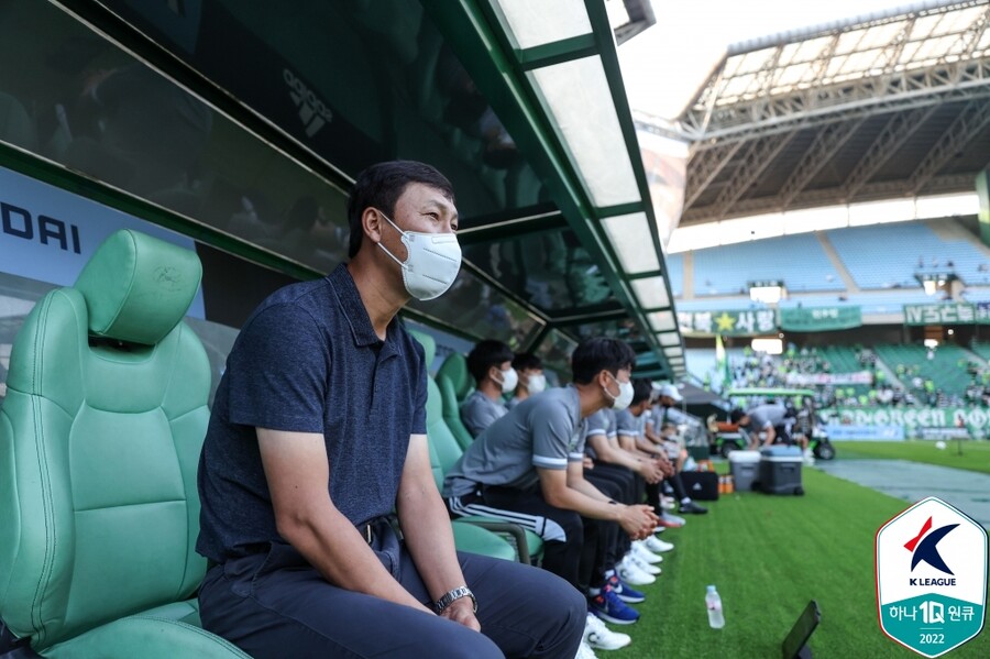 ▲  김상식 전북 현대 감독 ⓒ한국프로축구연맹