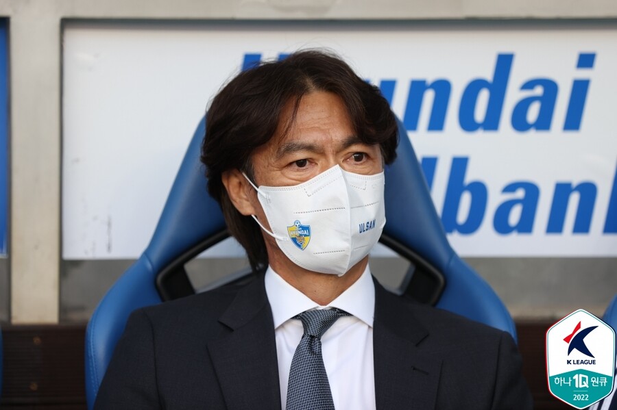 ▲ 홍명보 울산 현대 감독. ⓒ한국프로축구연맹