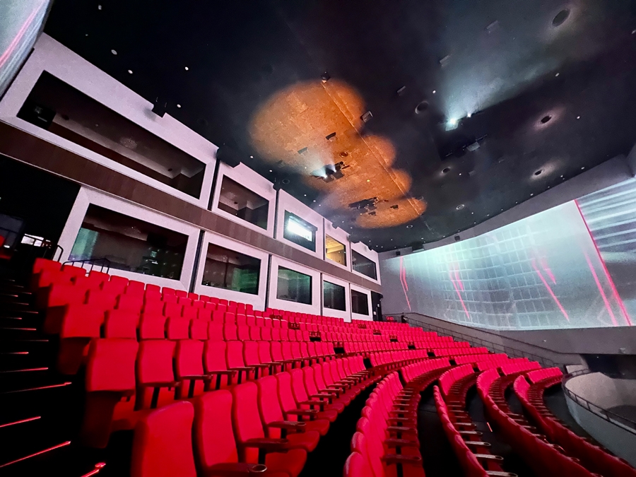 ▲ CGV 영등포 스크린X PLF관. 제공ㅣCGV