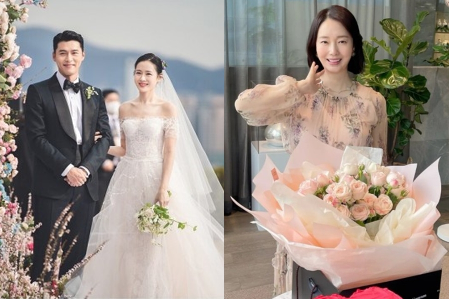 ▲ 현빈 손예진 부부(왼쪽), 이정현. 출처| VAST엔터테인먼트 제공, 이정현 인스타그램