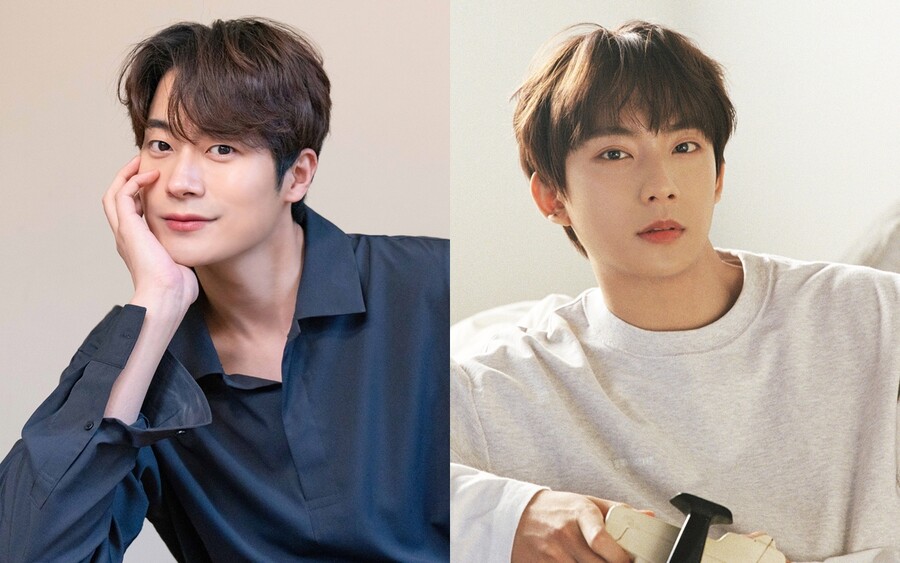 ▲ 차서원(왼쪽) 공찬. 제공|나무엑터스, WM엔터테인먼트