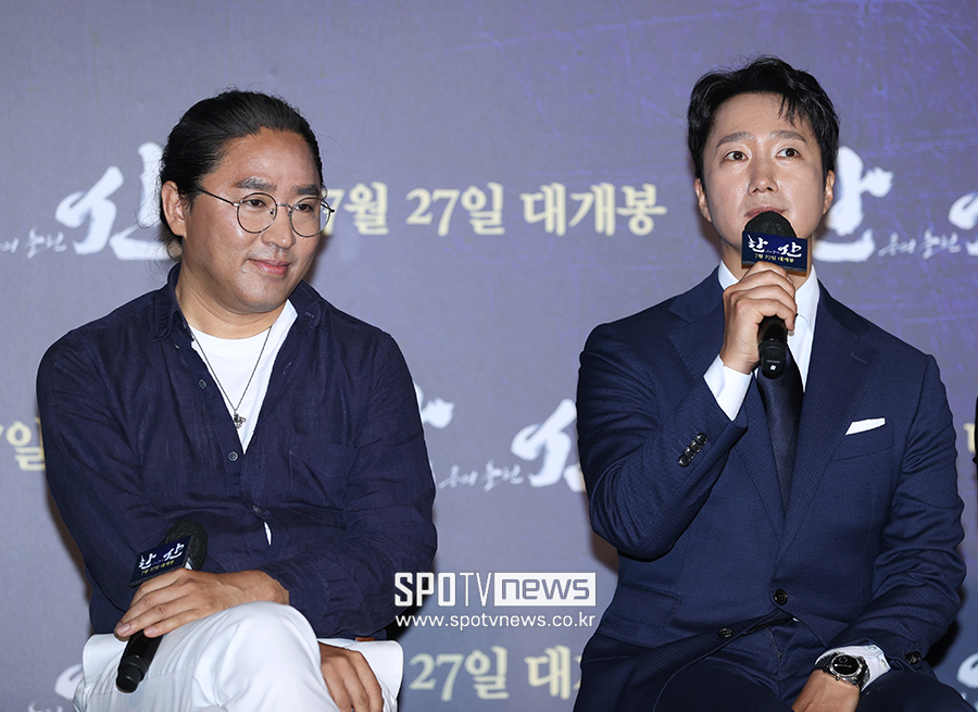 ▲ 김한민 감독 박해일 ⓒ곽혜미 기자