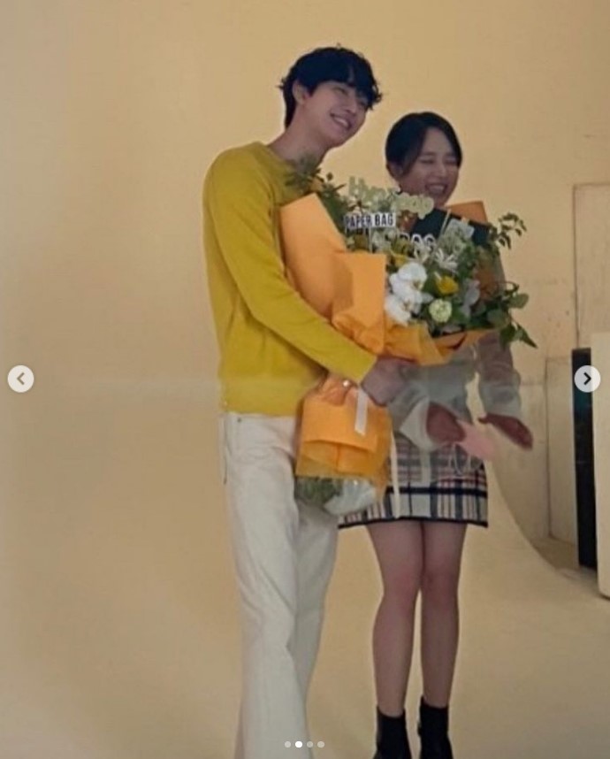 ▲ 배우 안효섭, 사업가 최선정. 출처| 최선정 인스타그램