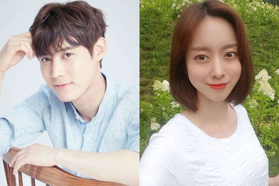 ▲ 유일(왼쪽), 주민하. 출처| 판타지오, 주민하 인스타그램