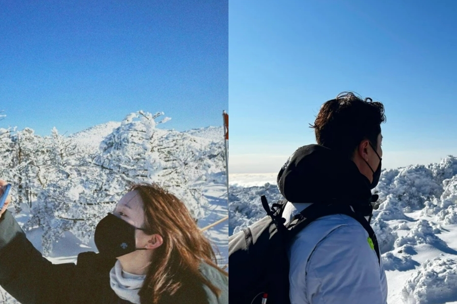 ▲ 하니, 양재웅 럽스타그램. 출처| 하니, 양재웅 인스타그램