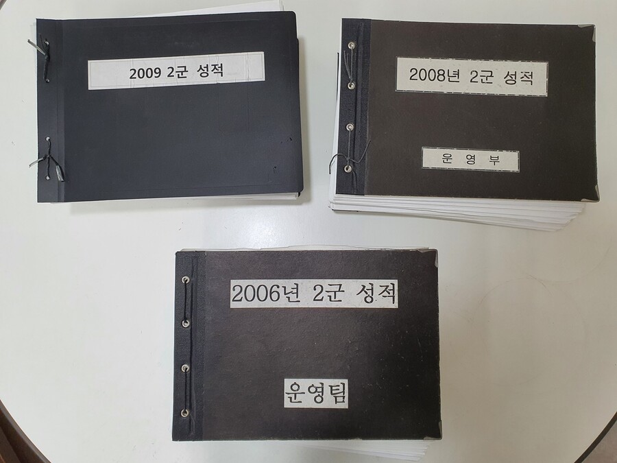 ▲ KBO가 조평호의 2군 통산 홈런 기록을 수집하기 위해 확인한 역대 2군 기록. ⓒKBO, 고봉준 기자