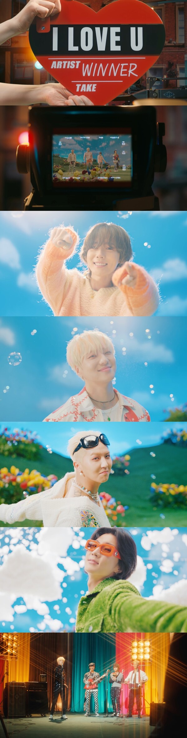 ▲ 위너 신곡 '아이 러브 유' 뮤직비디오 티저. 제공|YG엔터테인먼트