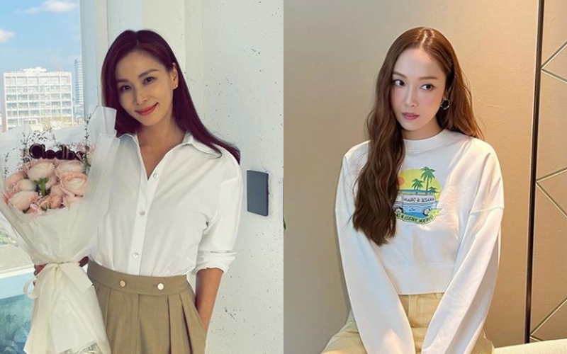 ▲ 배우 고소영(왼쪽)과 가수 제시카. 출처| 고소영, 제시카 인스타그램