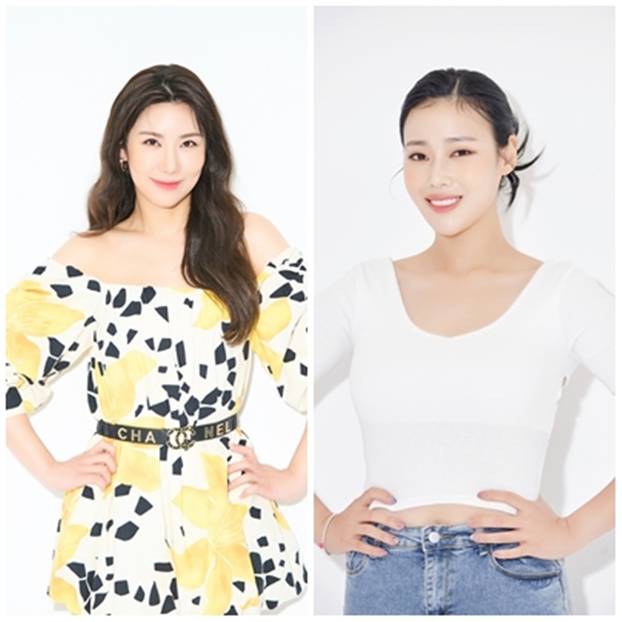 ▲ 키움 히어로즈는 3일 고척스카이돔에서 열릴 한화 이글스와 경기에 개그맨 해지대지(오른쪽), 연예림을 시구 및 시타자로 선정했다.ⓒ키움 히어로즈