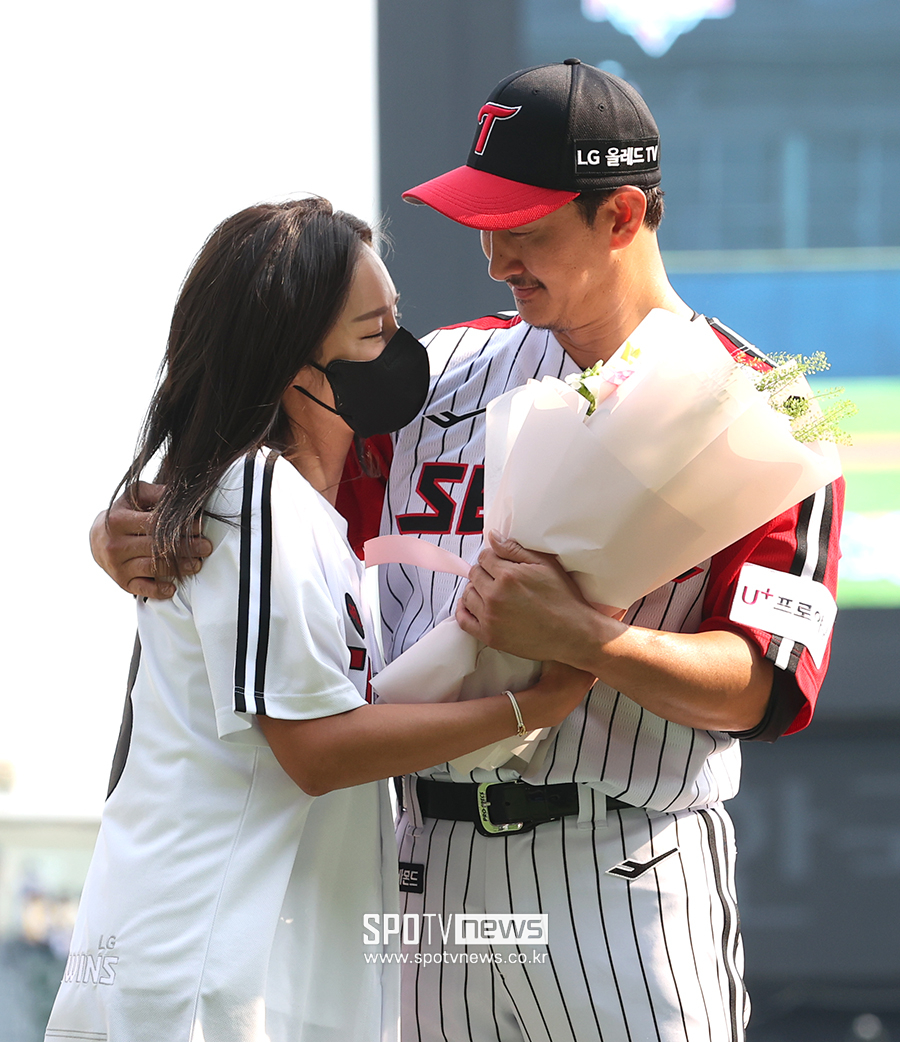 ▲ 박용택 아내 ⓒ곽혜미 기자
