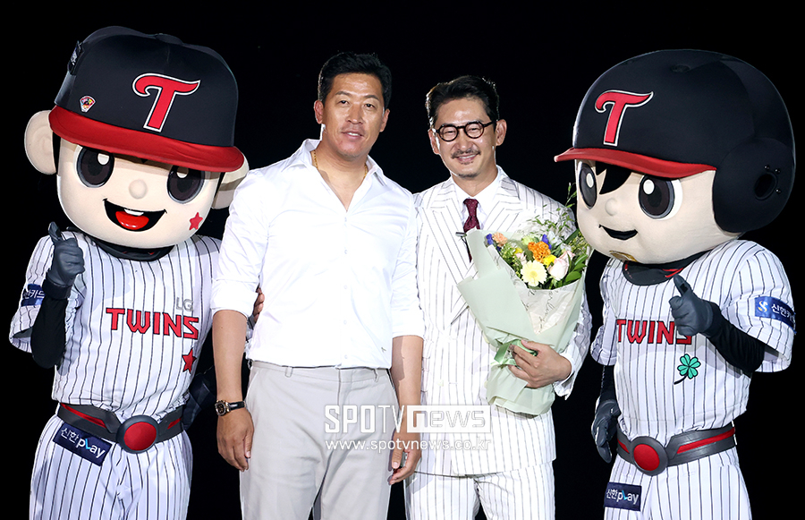 ▲ 이병규 코치 박용택 ⓒ곽혜미 기자