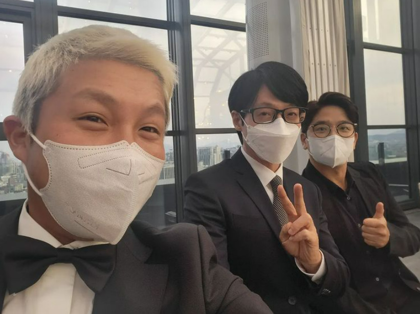 ▲ 조세호, 유재석, 이적(왼쪽부터). 출처| 조세호 인스타그램