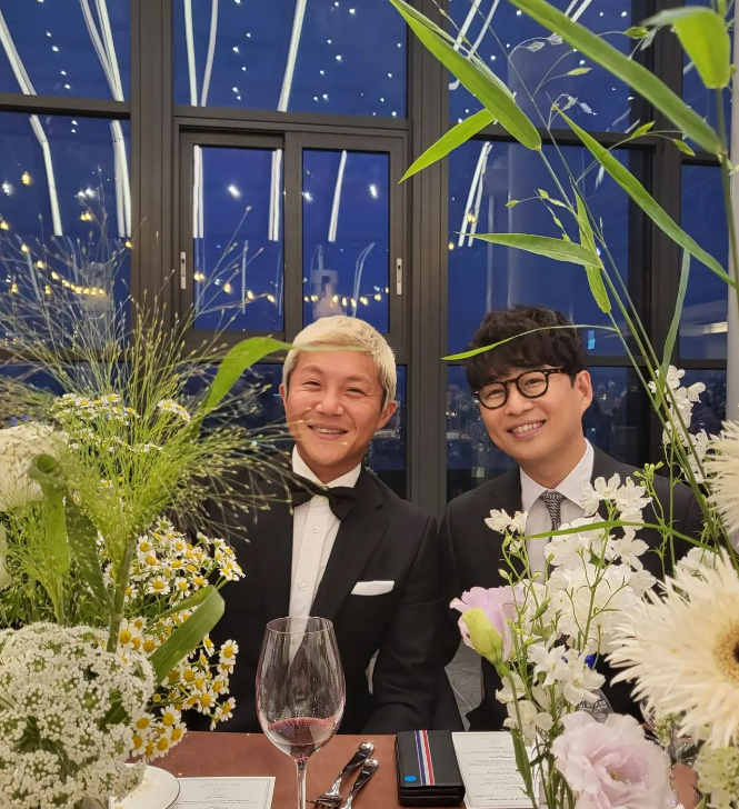 ▲ 코미디언 조세호(왼쪽) 가수 베리. 출처| 조세호 인스타그램