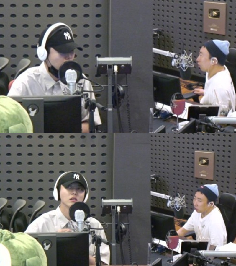 ▲ 모델 주우재(왼쪽)와 코미디언 박명수. 출처| KBS 쿨FM '박명수의 라디오쇼' 캡처
