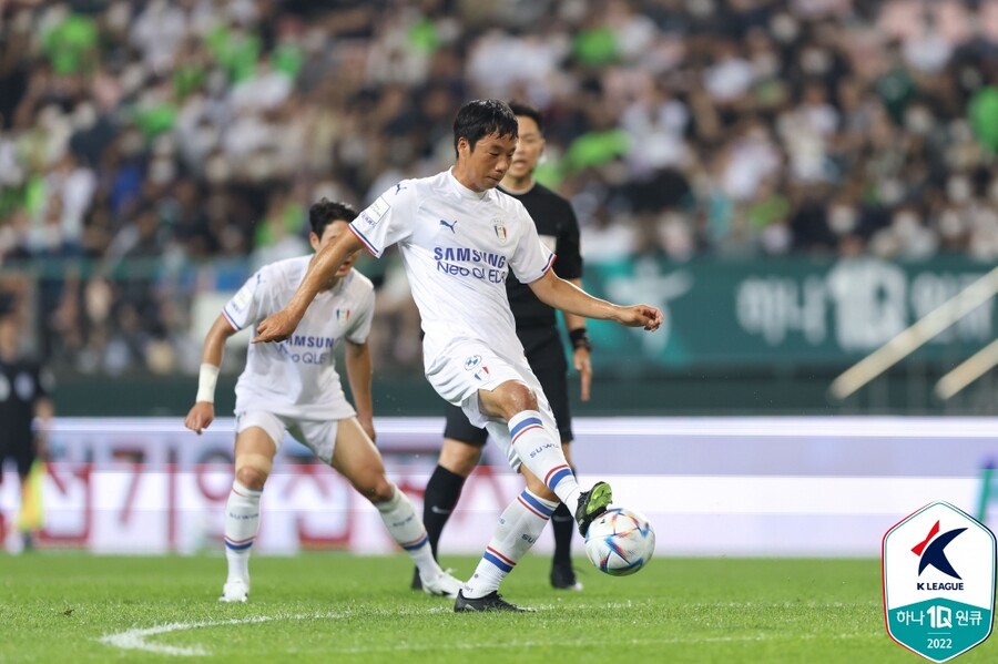 ▲ 수원삼성 염기훈 ⓒ한국프로축구연맹