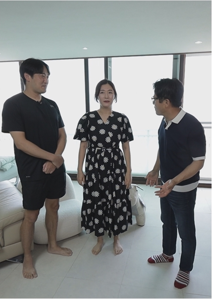 김미려 "14kg 감량 후 부부동반 체중증가…♥정성윤, 20kg 늘어 90kg"('건강한 집')