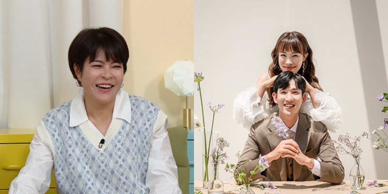 ▲  코미디언 조혜련(왼쪽), 오나미와 박민. 제공| KBS, 해피메리드컴퍼니, 웨딩디렉터봉드, 뮤아스튜디오, 모니카블랑쉬, 코코미카, 웨딩미, 쇼위플로라, 스플렌디노, 규중칠우, 정민경스타일리스트