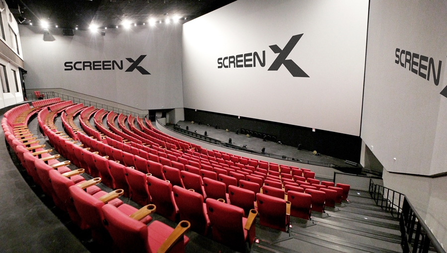 ▲ CGV 영등포 스크린X PLF관. 제공ㅣCGV
