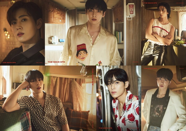 ▲ SF9 새 앨범 '칠린 앳 나이트' 버전 개인 포스터. 제공|FNC엔터테인먼트
