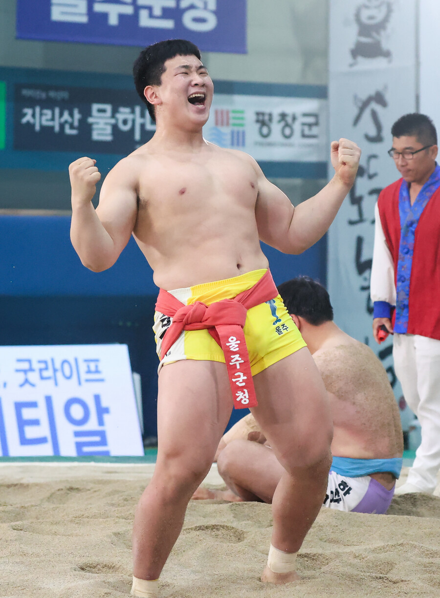 '파죽지세' 김무호, 올해 두 번째 한라장사 올라
