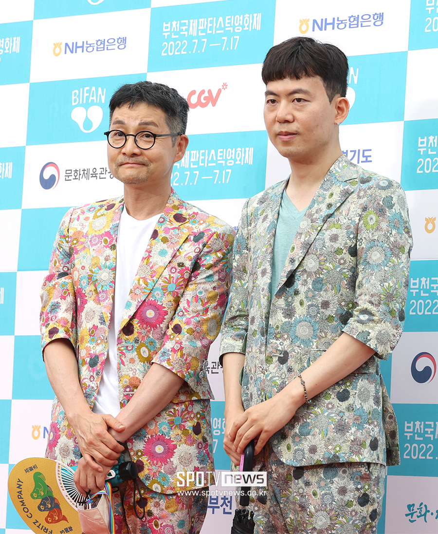 [포토S] 김조광수-김승환, '커플룩 입고'
