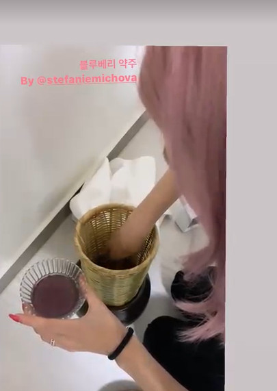 ▲ 빈지노, 스테파니 미초바. 출처ㅣ빈지노 인스타그램 캡처