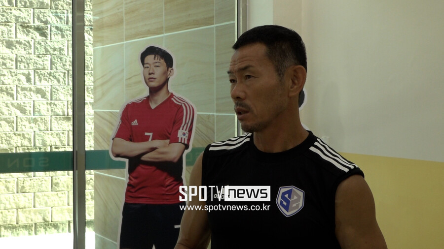 ▲ 손웅정 SON축구아카데미 감독은 '열정'과 '질문'을 강조했다.