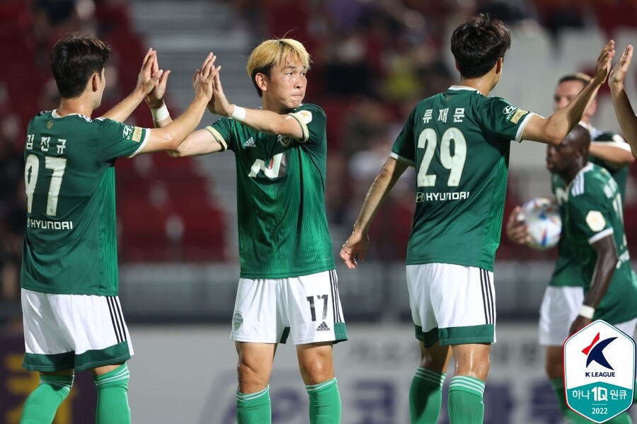 ▲ 쿠니모토(전북현대) ⓒ한국프로축구연맹