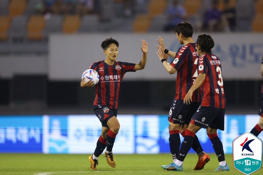 ▲ 수원FC 이승우 ⓒ한국프로축구연맹