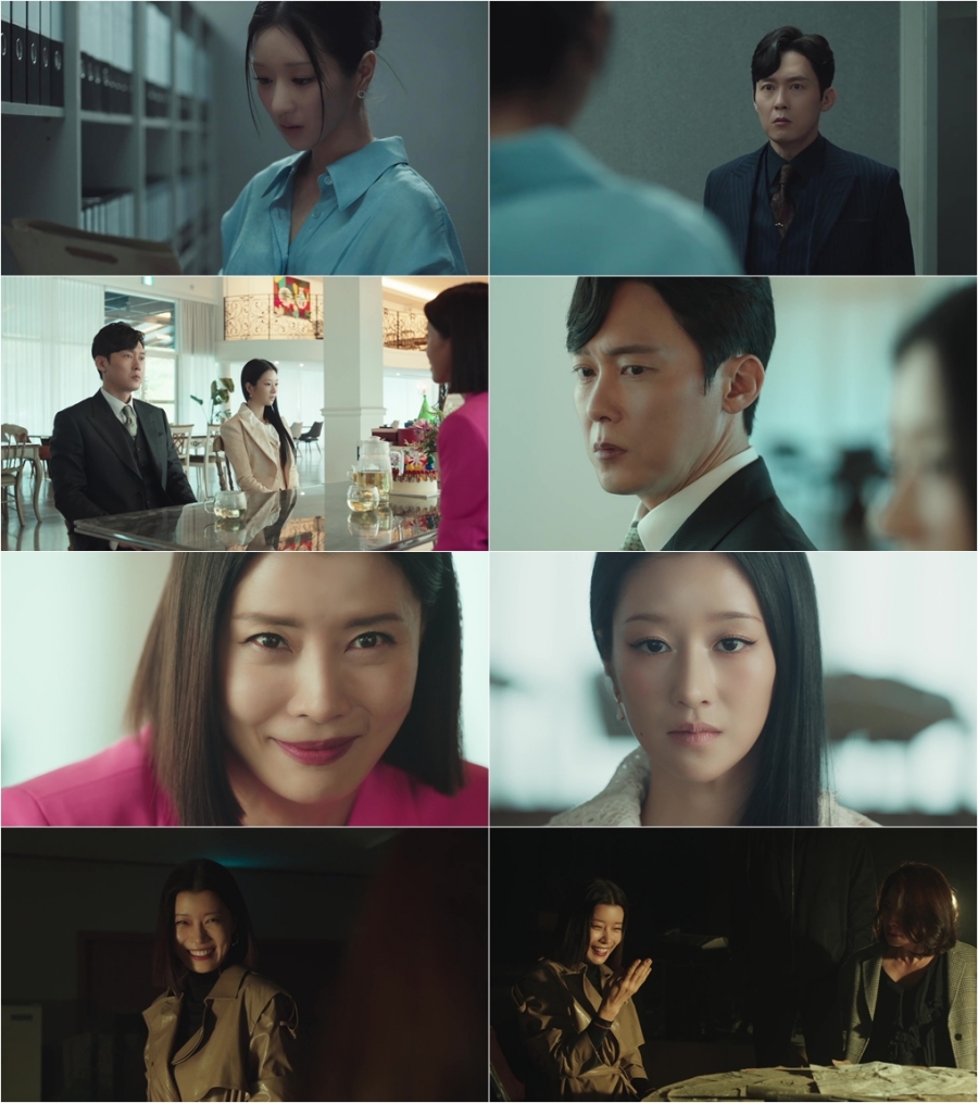 ▲ tvN 수목드라마 '이브' 배우 서예지, 유선, 박병은. 제공| tvN
