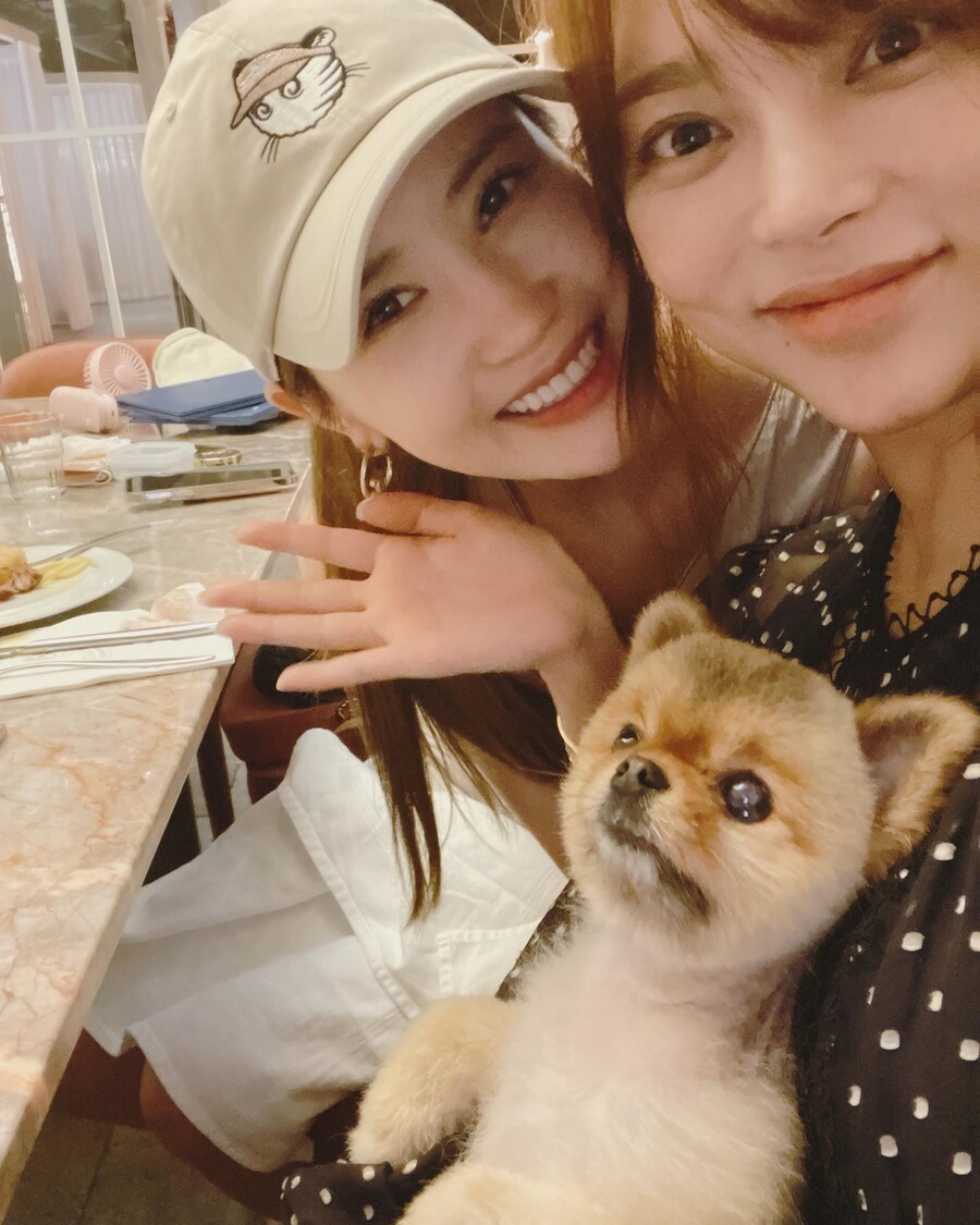 ▲ 이다해(왼쪽), 박시연. 출처ㅣ박시연 인스타그램