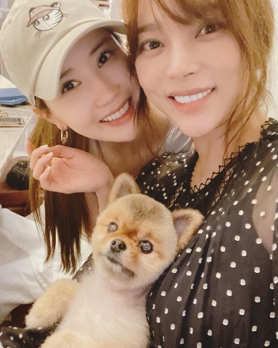 ▲ 이다해(왼쪽), 박시연. 출처ㅣ박시연 인스타그램