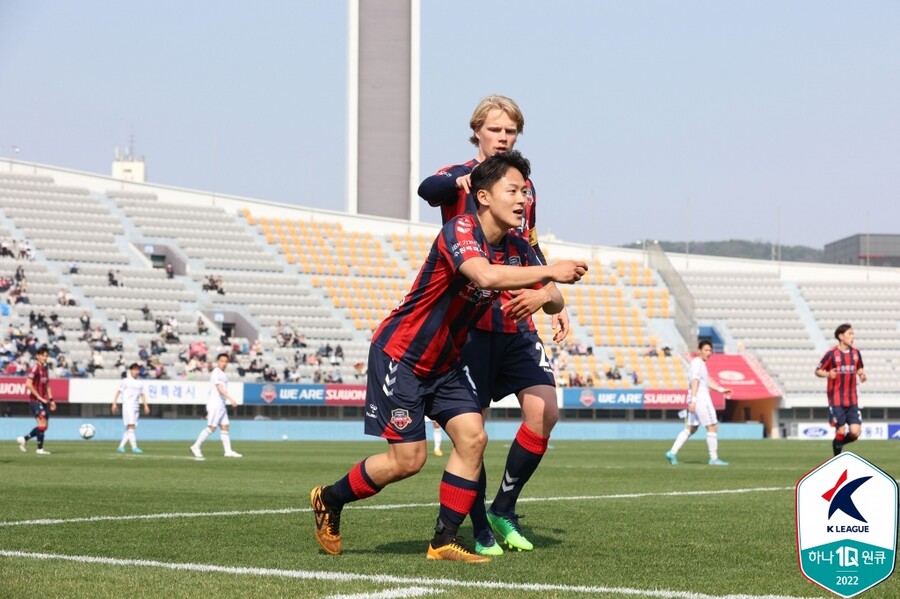 ▲ 이승우(수원FC) ⓒ한국프로축구연맹