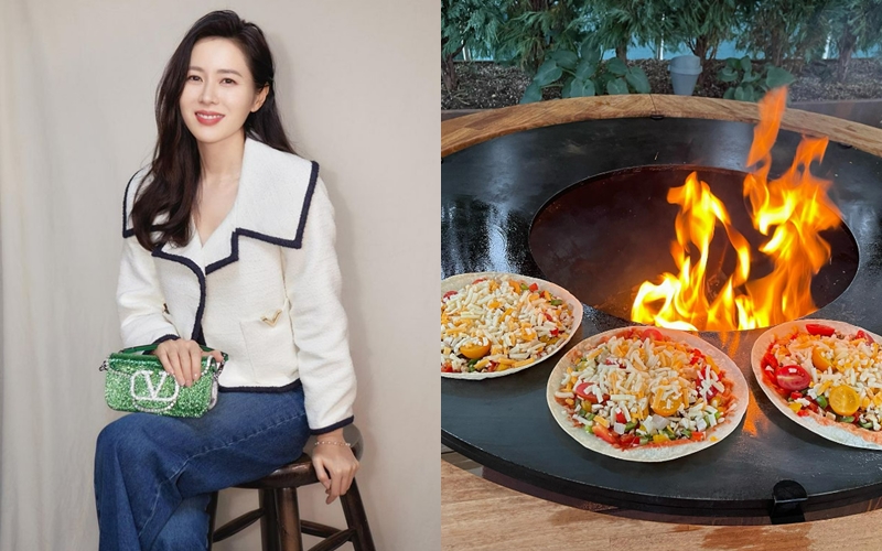 '현빈♥' 손예진, 결혼 4개월만 주부 9단…생선조림→피자까지 '금손' 인증
