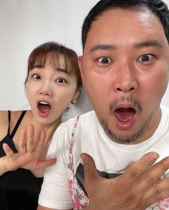 ▲ 박혜민(왼쪽)과 조지환. 출처| 박혜민 인스타그램