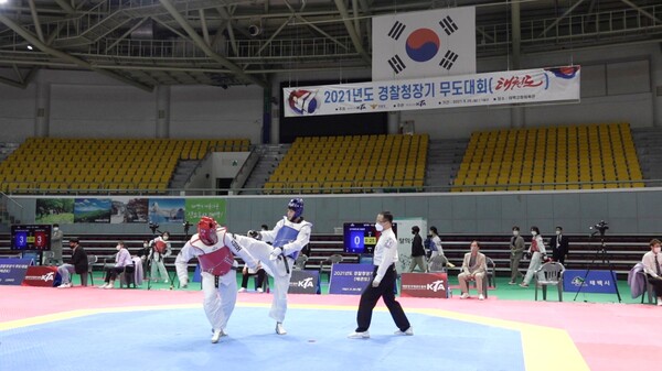 경찰청장기 전국태권도선수권대회 및 무도대회'가 8월 16일부터 25일까지 10일간 경상북도 영천에서 개최된다. ⓒ대한태권도협회
