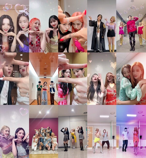 ▲ 우주소녀 '라스트 시퀀스' 챌린지 장면들. 제공|스타쉽엔터테인먼트