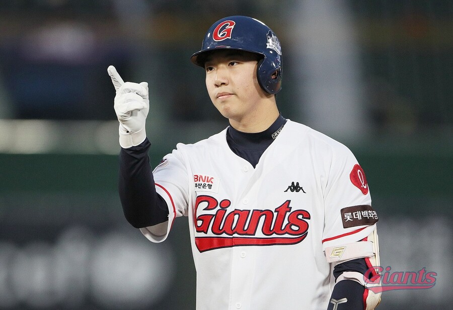 ▲ 롯데 자이언츠 신인 외야수 조세진. ⓒ롯데 자이언츠